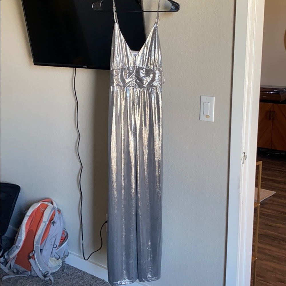 Metallic jumpsuit